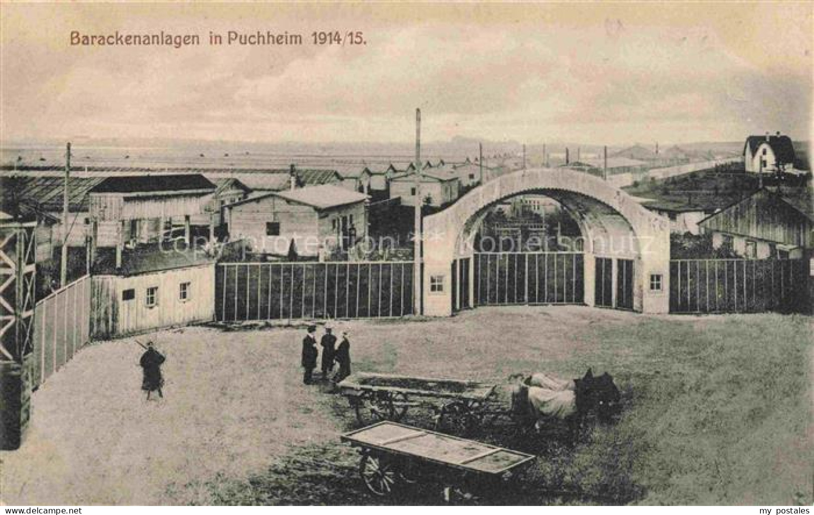 Puchheim  Lager Fuerstenfeldbruck Oberbayern Barackenanlagen