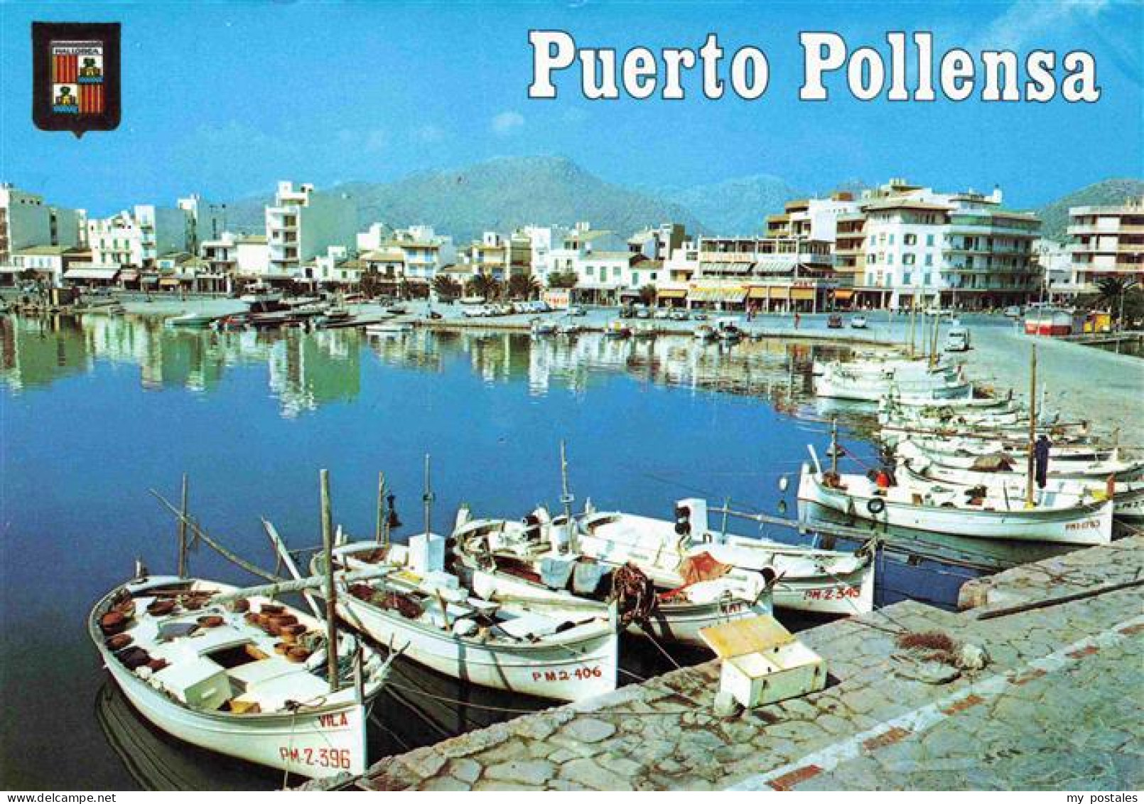 Puerto de Pollensa Puerto de Pollenca Mallorca ES Hafen Fischerboote Promenade O