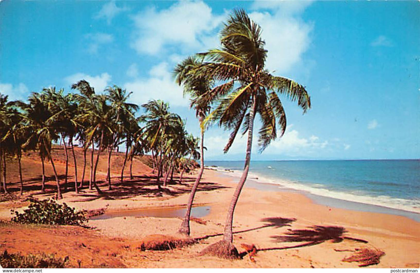 Puerto Rico - Beach scene - Publ. Rahola Photo Supply