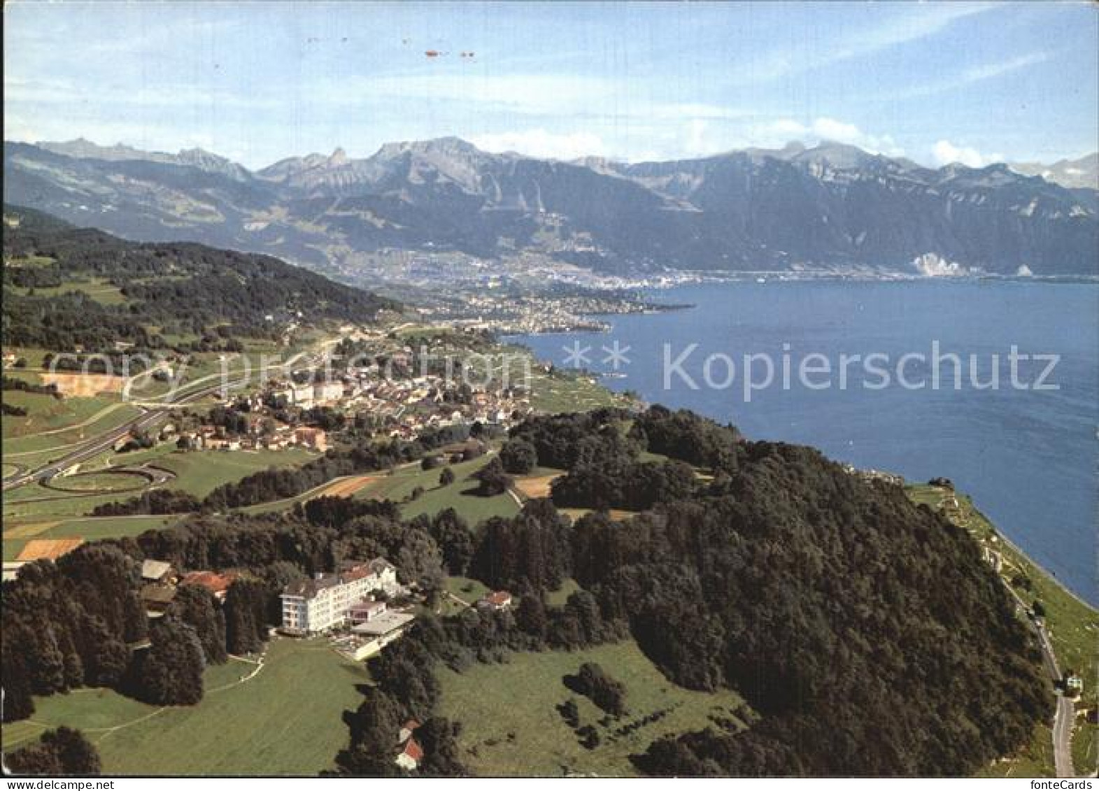 Puidoux Hotel du Signal de Chexbres Vue aerienne