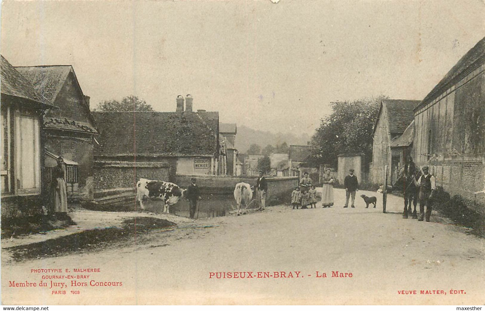 PUISEUX EN BRAY la mare