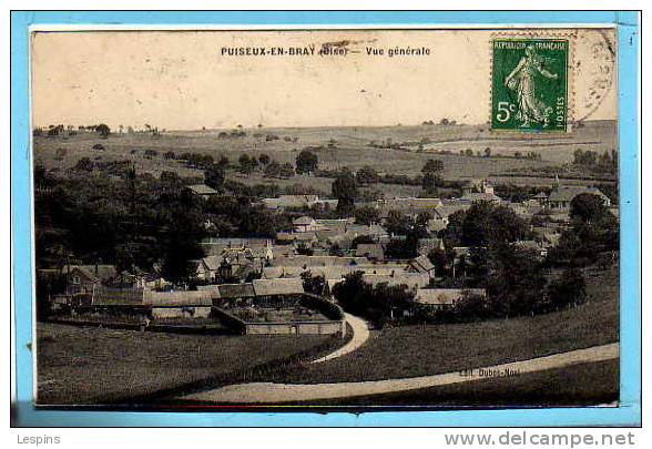 PUISEUX EN BRAY --  Vue générale