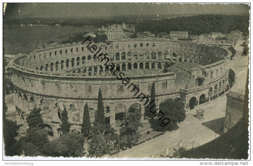 Pula - Kolosseum 1954