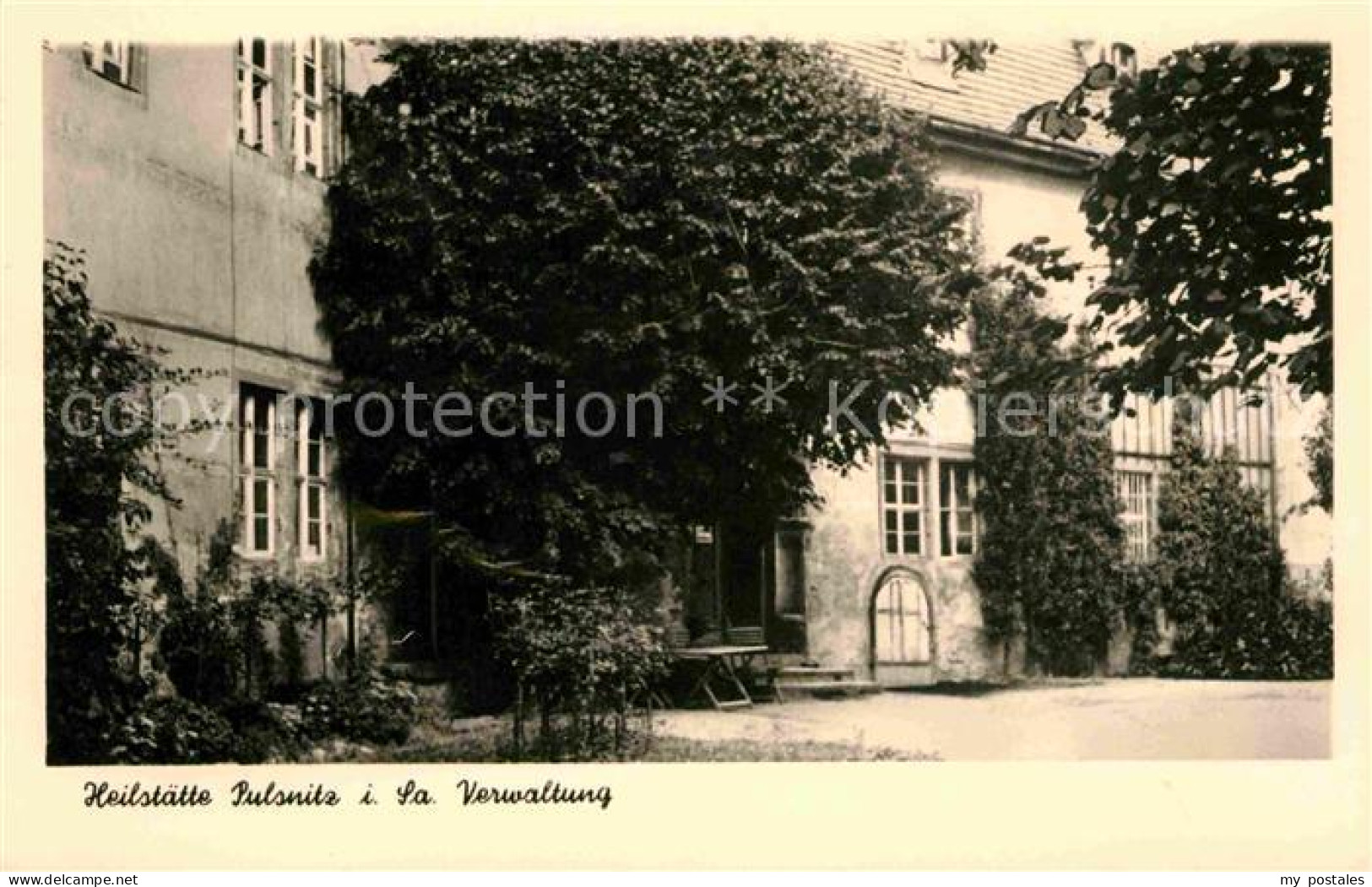 Pulsnitz Sachsen Heilstaette Verwaltung