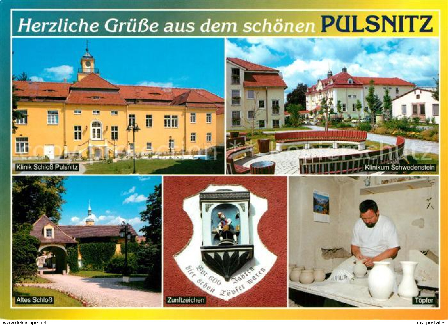 Pulsnitz Sachsen Klinik Schloss Zunftzeichen