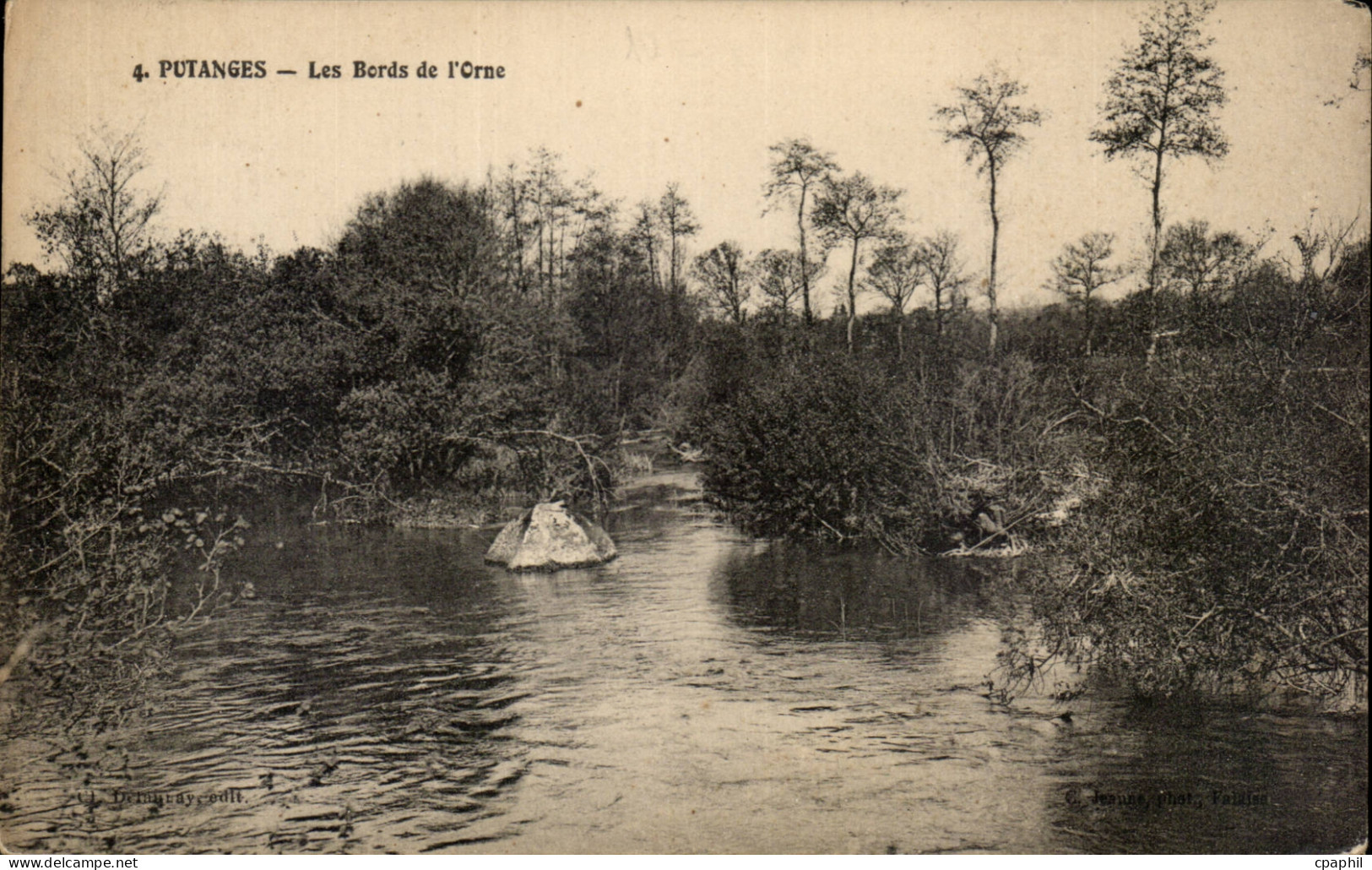Putanges CPA Les bords de l'Orne