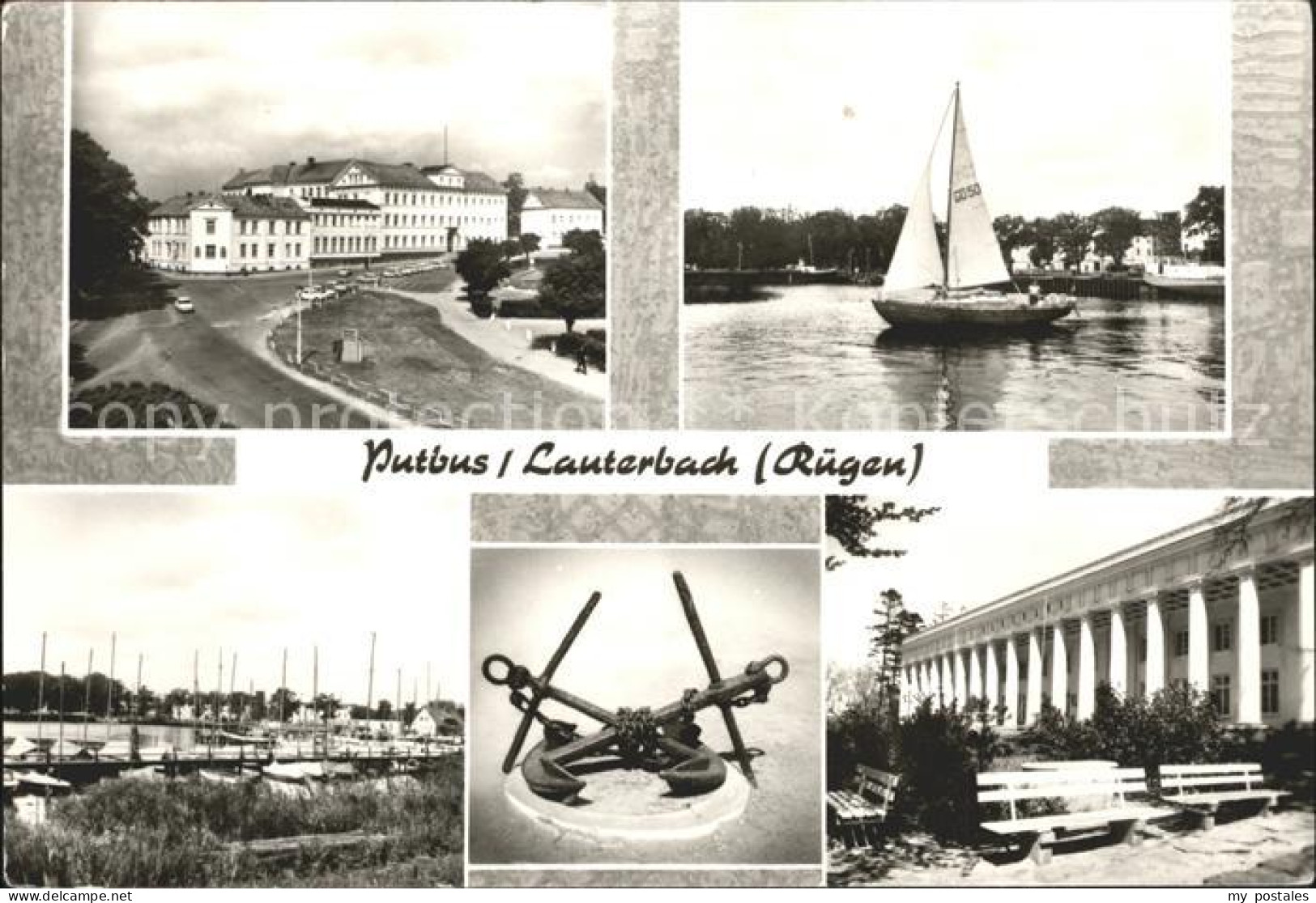Putbus Ruegen Institut fuer Lehrerbildung Segler Bootshafen Erholungsheim Goor