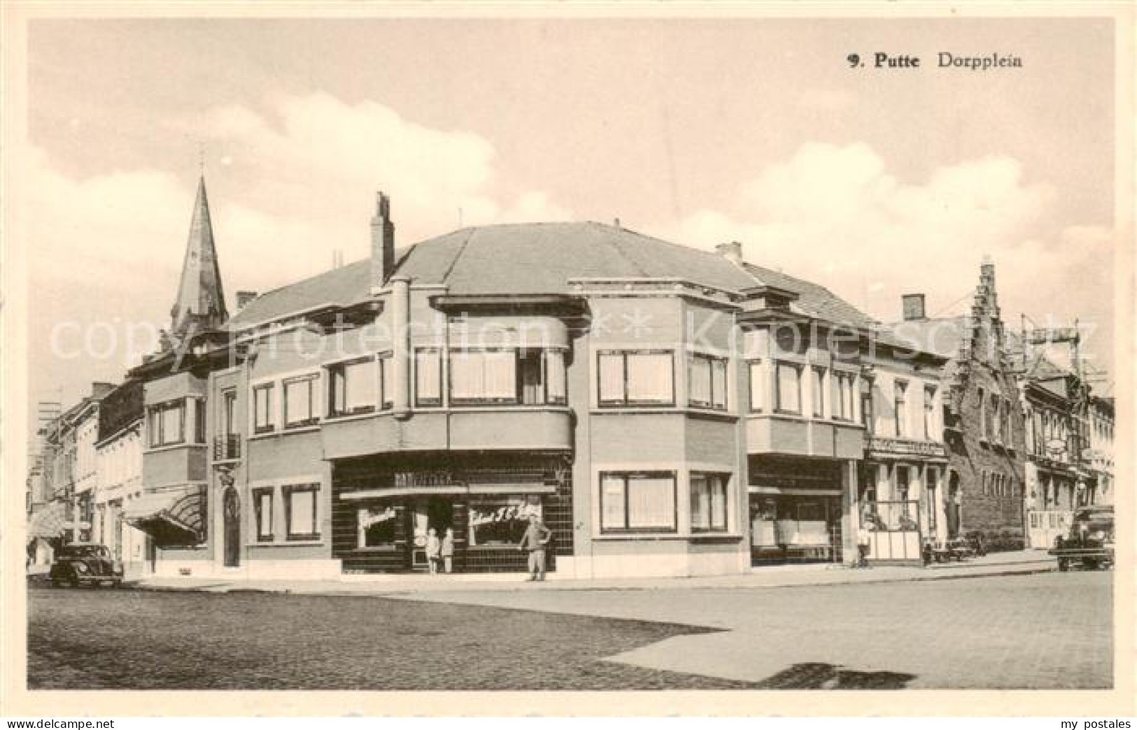 Putte Antwerpen Belgie Dorpplein