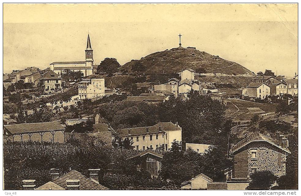 Puy-de-Dôme- Chatel-Guyon -Vue Générale, le Galvaire.