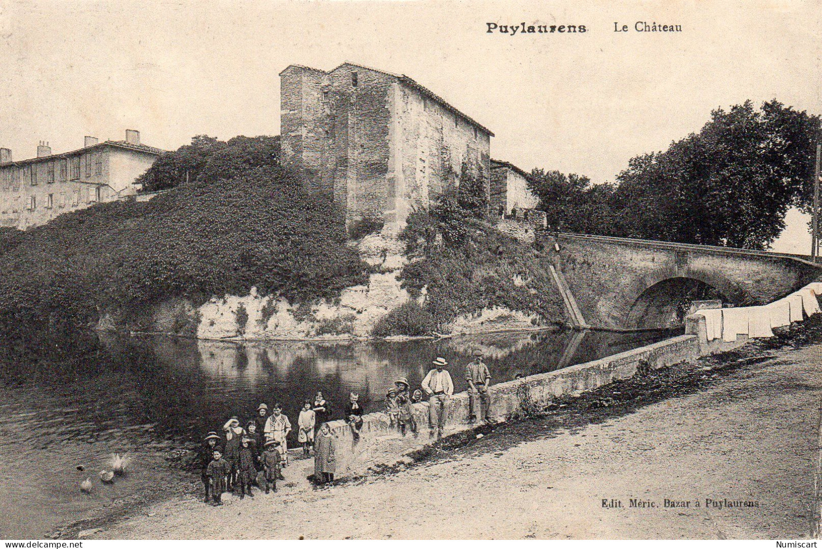 Puylaurens animée Château