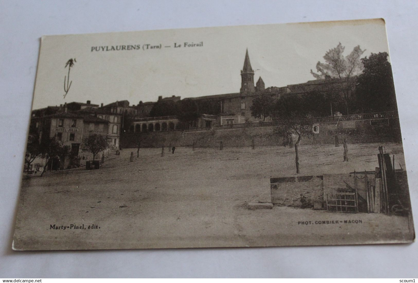 puylaurens le foirail 1931