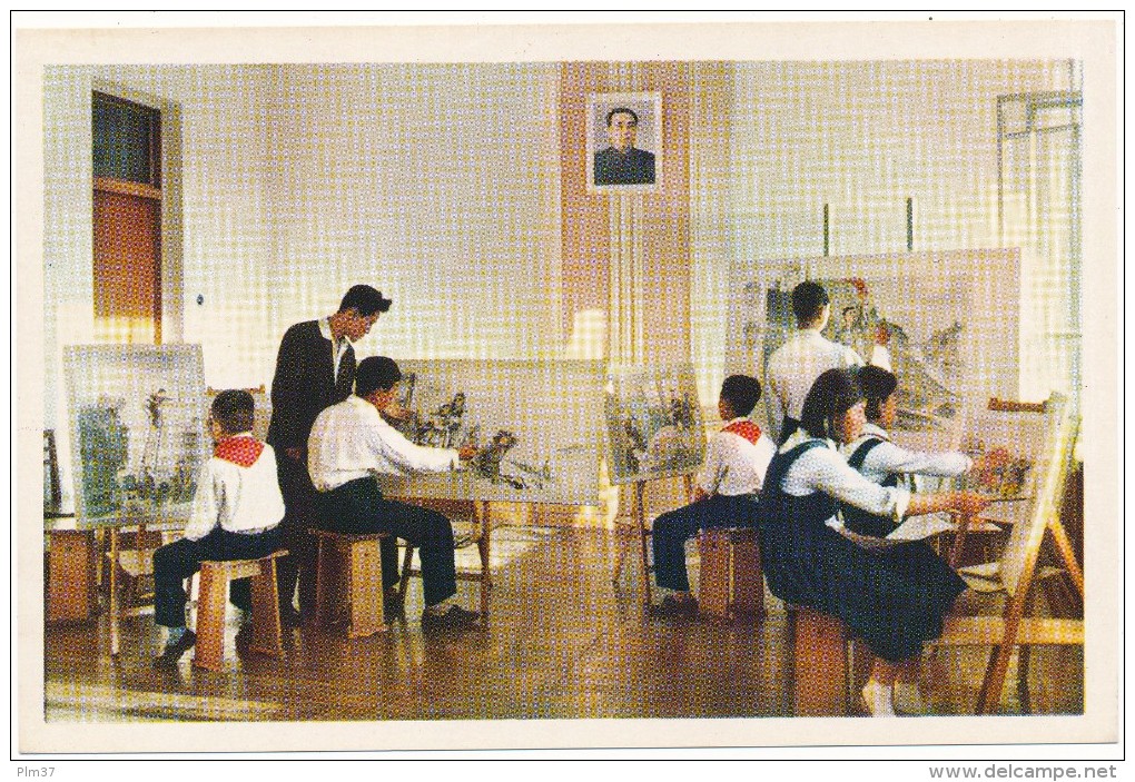 PYONGYANG - Création de Peintures Coréennes Traditionnelles