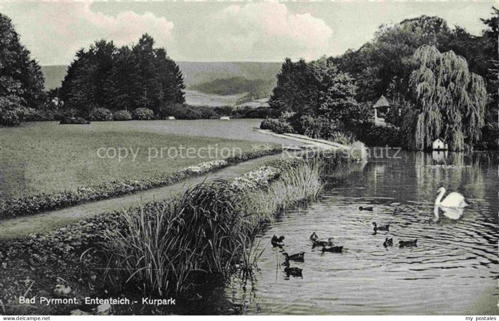 Pyrmont BAD PYRMONT Ententeich Kurpark