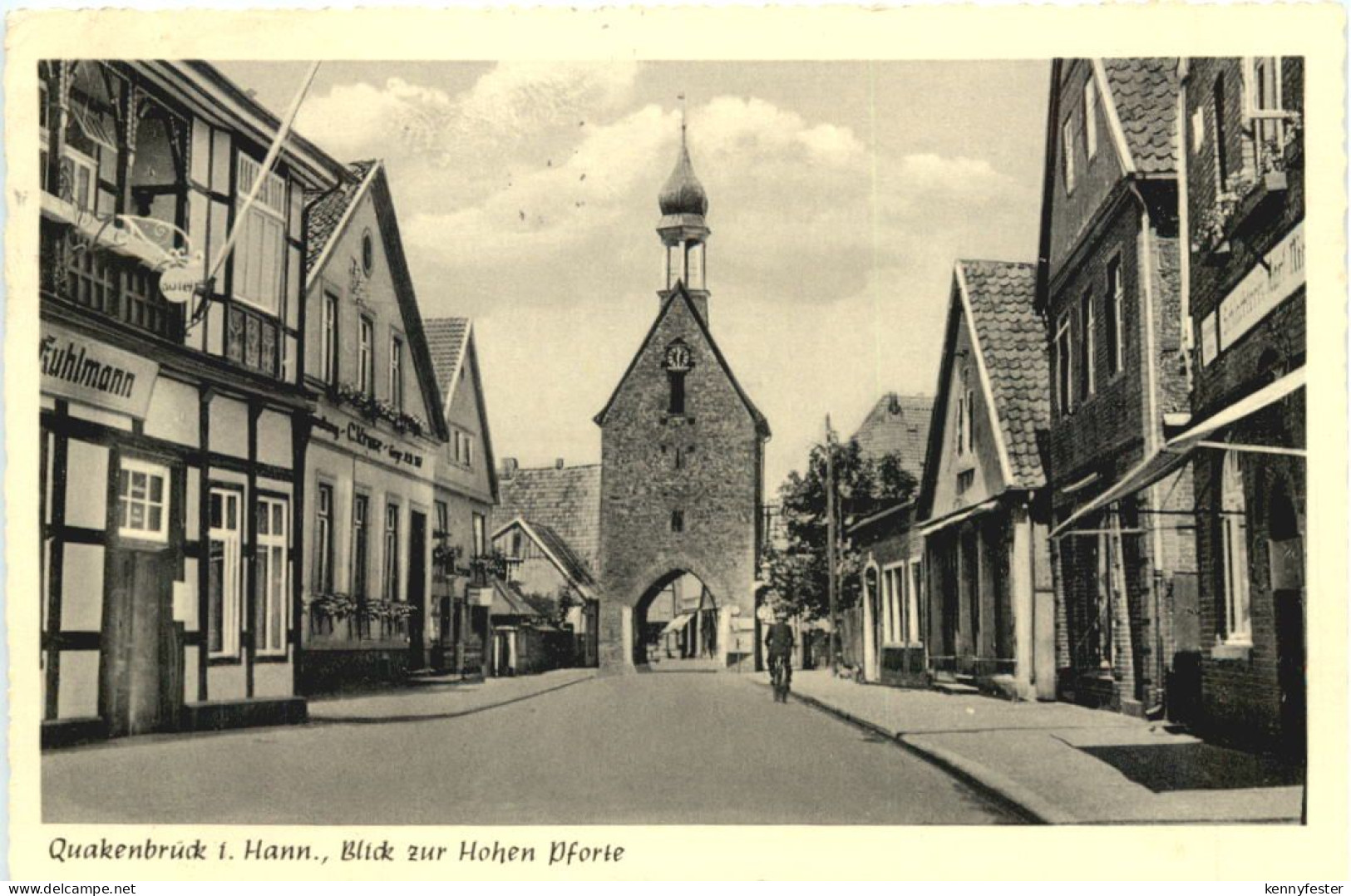 Quakenbrück - Blick zur hohen Pforte