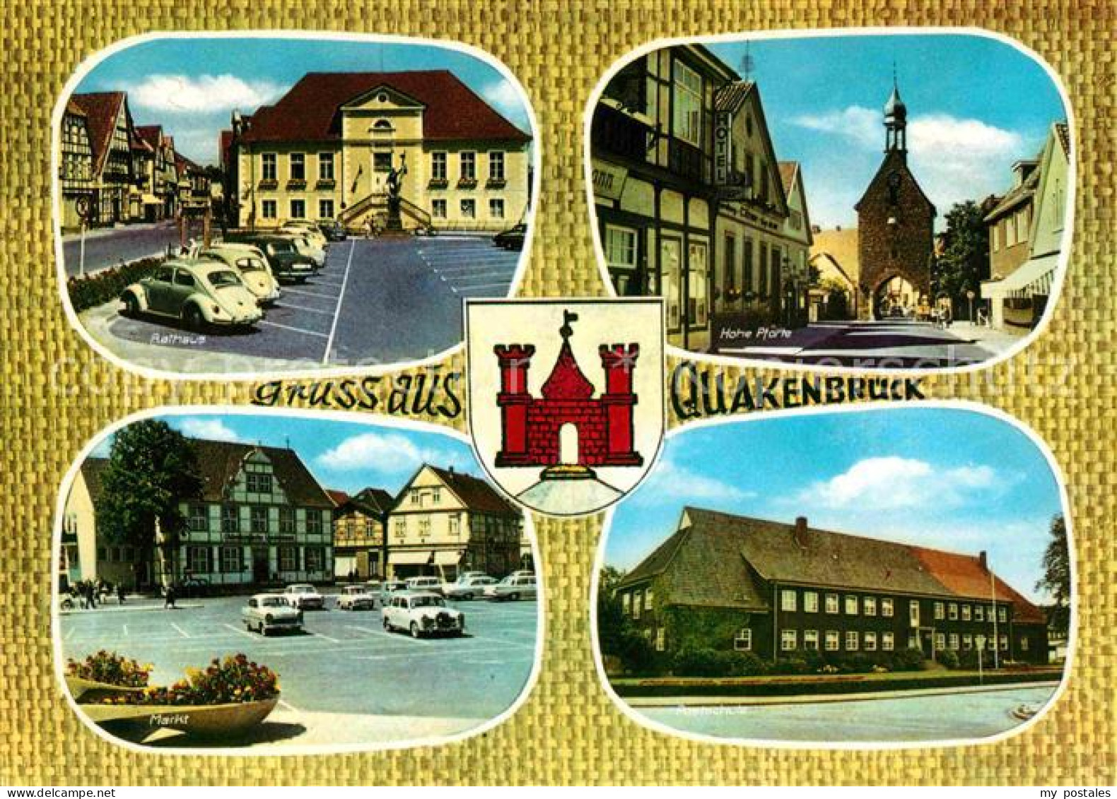Quakenbrueck Hohe Pforte Markt Rathaus