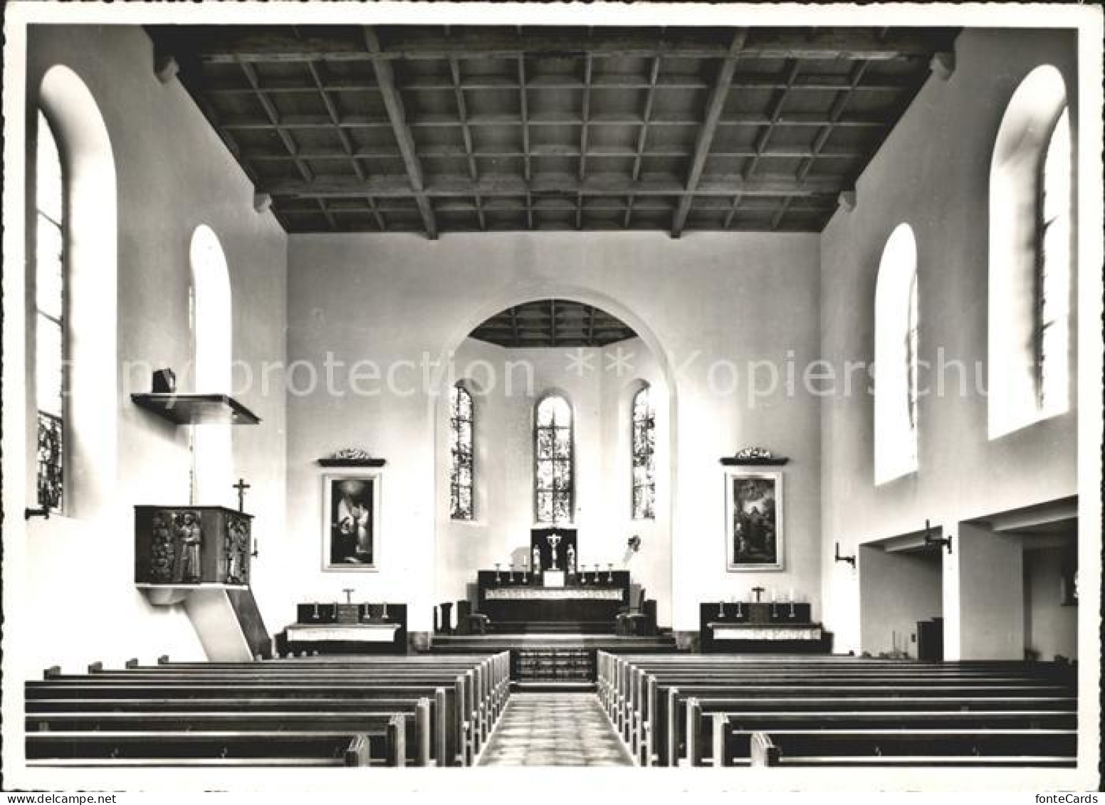 Quarten Inneres der Kirche