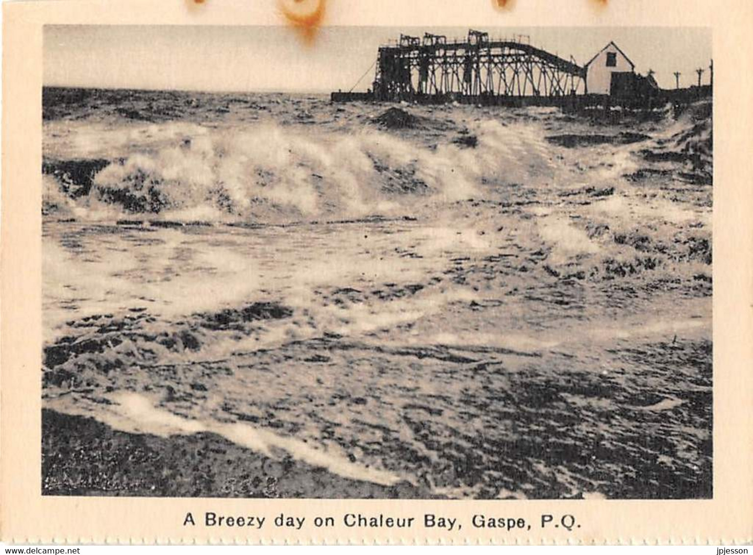 QUEBEC - A BREEZY DAY ON CHALEUR BAY, GASPE