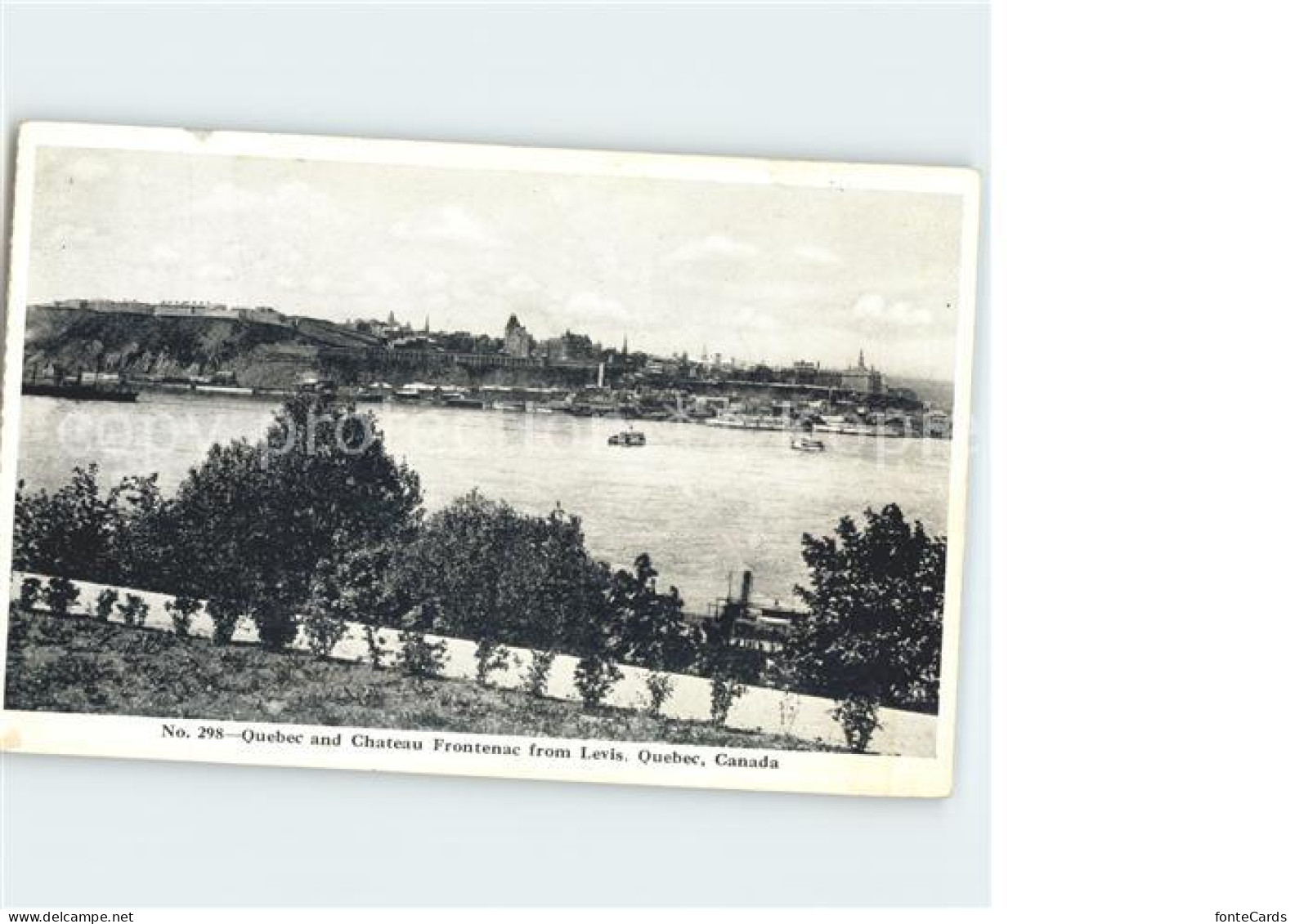 Quebec Chateau Frontenac from Levis