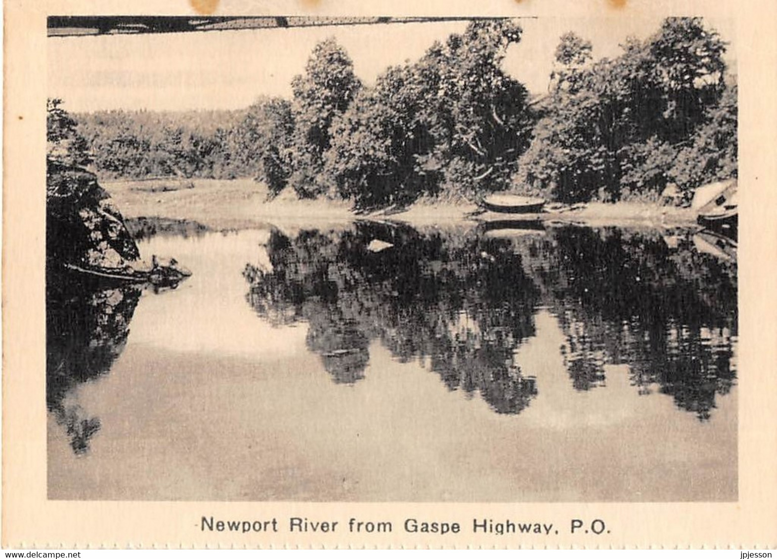 QUEBEC - NEWPORT RIVER FROM GASPE HIGHWAY