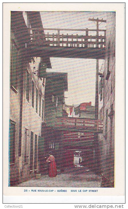 QUEBEC ... RUE SOUS LE CAP