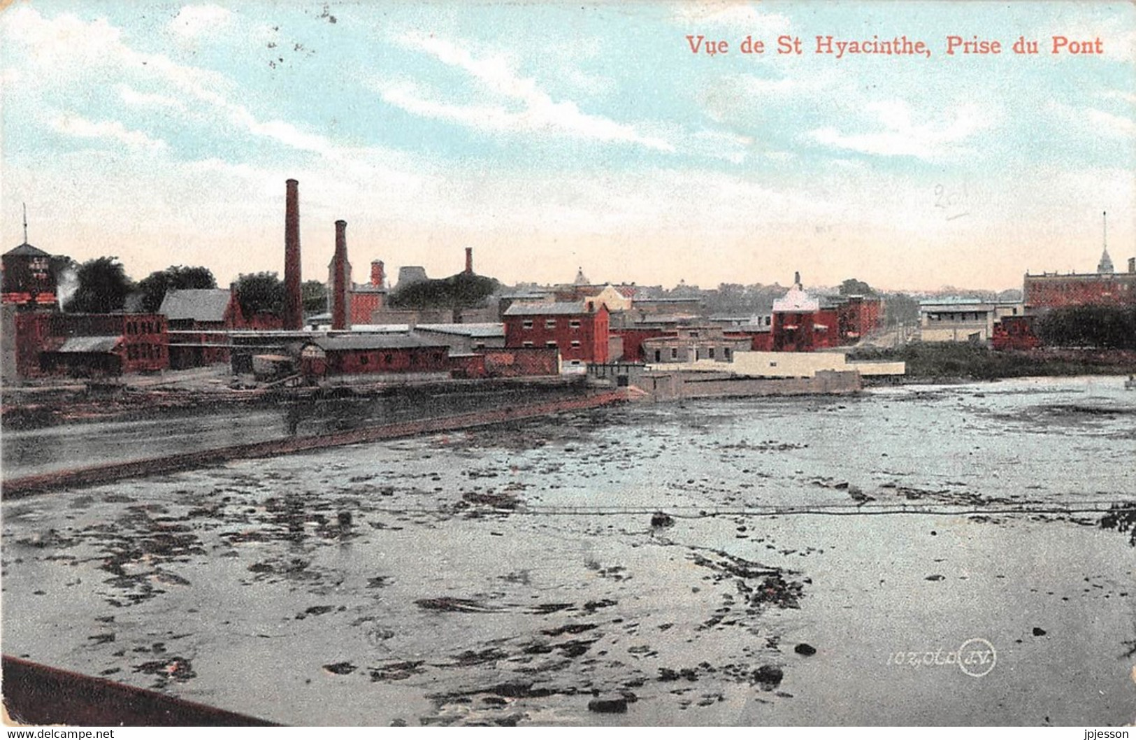QUEBEC - VUE DE SAINT HYACINTHE, PRISE DU PONT