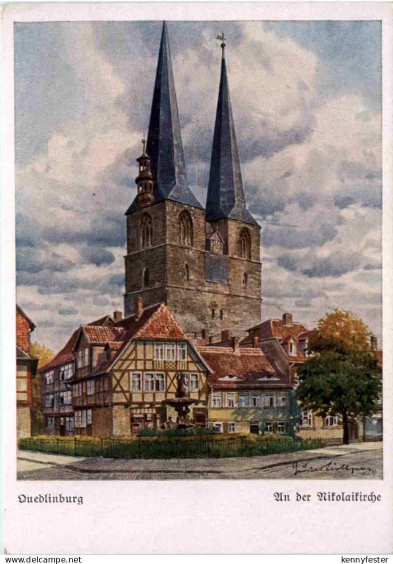 Quedlinburg, An der Nikolaikirche