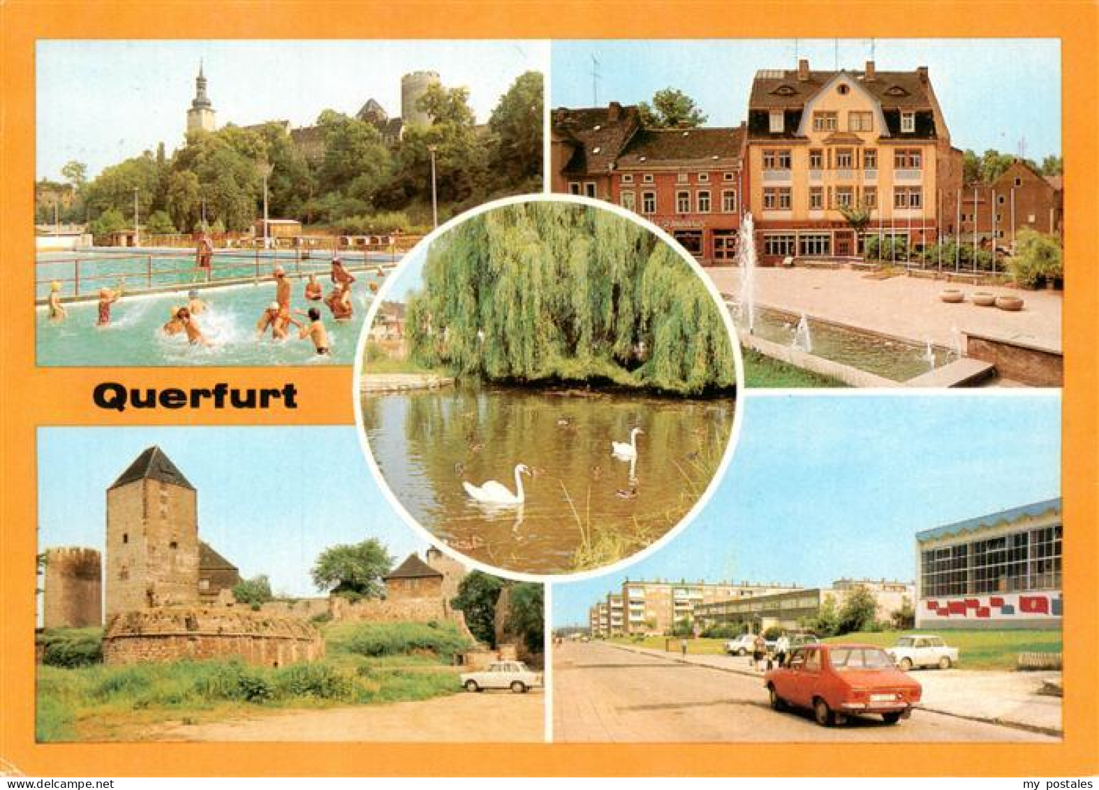 Querfurt Sachsen-Anhalt Am Dreieck Burg Querfurt Sued Talgartenteich