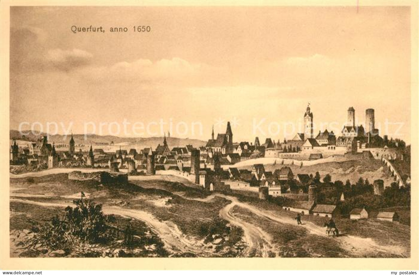 Querfurt Sachsen-Anhalt anno 1650