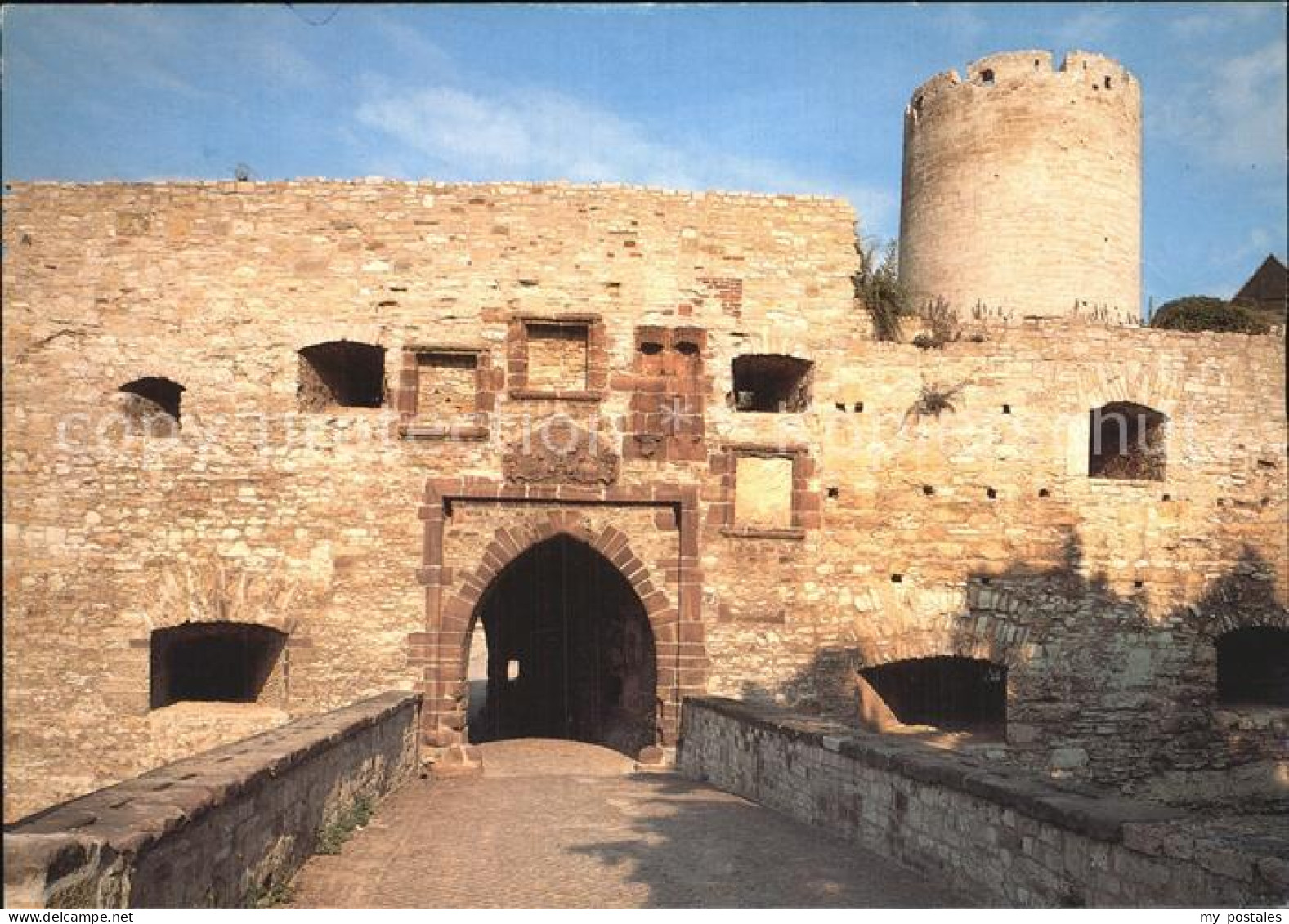 Querfurt Sachsen-Anhalt Burg Westtoranlage