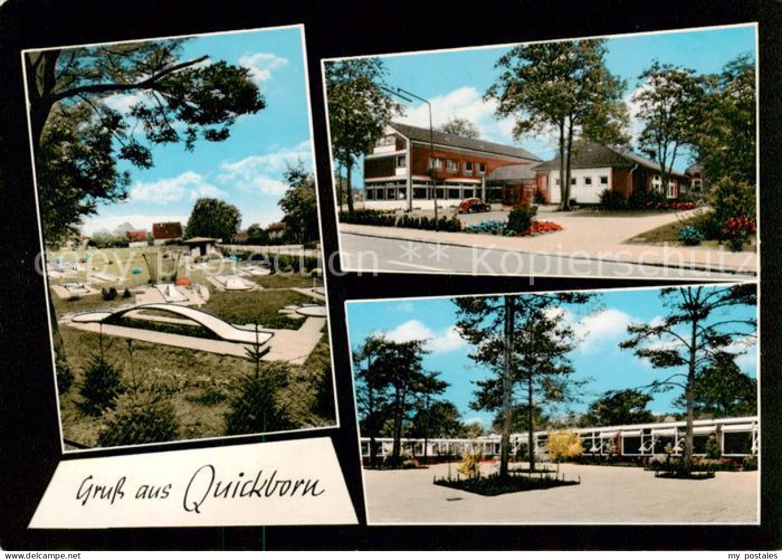 Quickborn  Pinneberg Heide Minigolfanlage Teilansichten