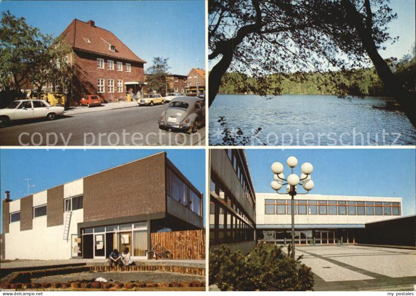 Quickborn Pinneberg Postamt Bahnhofstr Elsensee Jugendzentrum Gymnasium