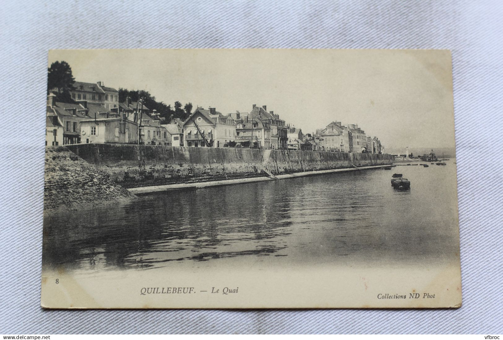 Quillebeuf, le quai, Eure 27