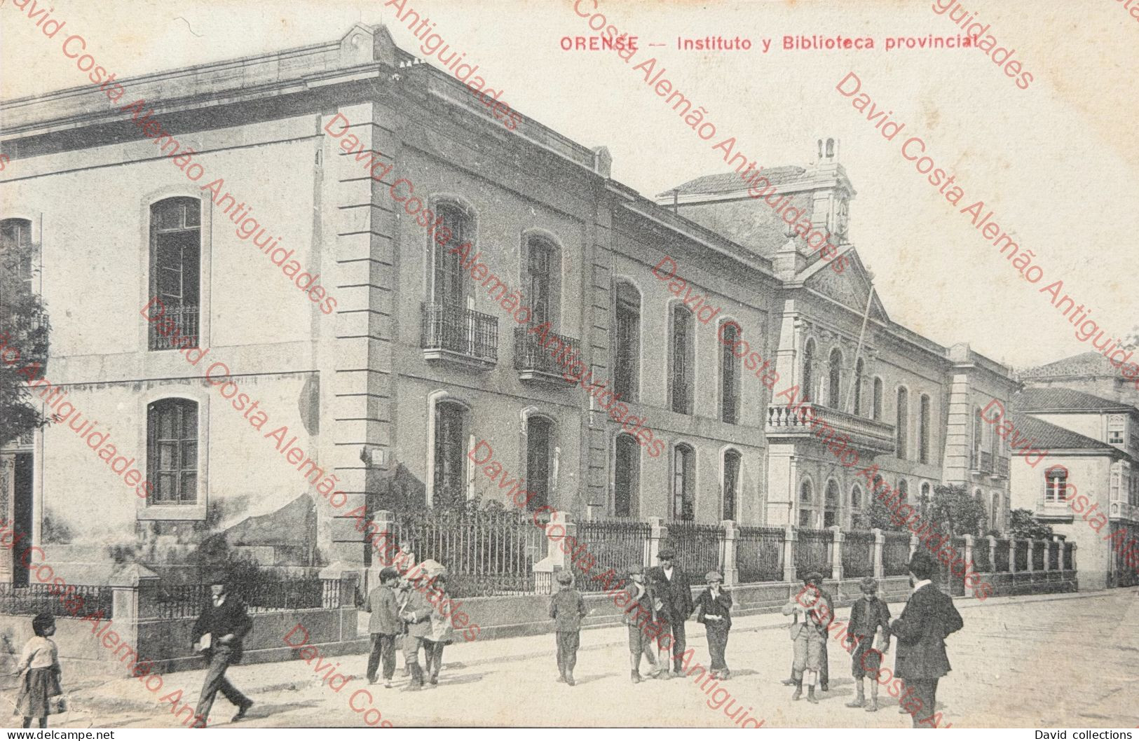 R.20  #G  ESPANÃ - ORENSE - INSTITUTO Y BIBLIOTECA PROVINCIAL