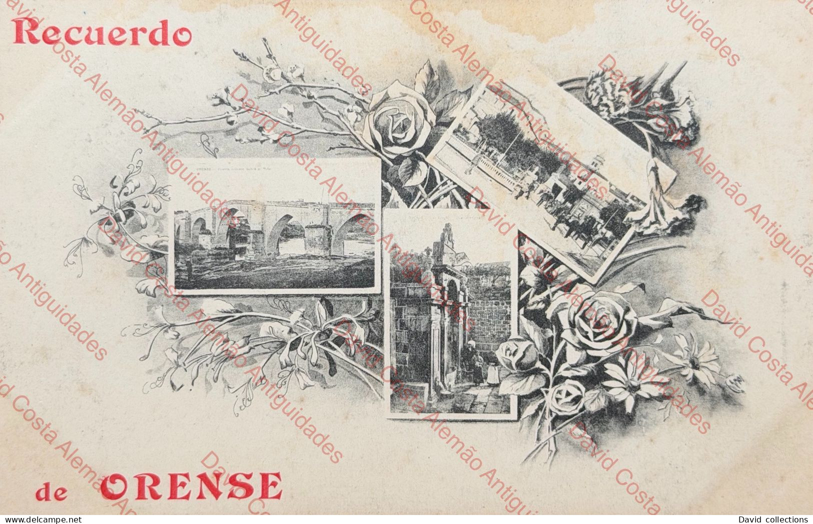 R.20  #G  ESPANÃ - ORENSE - RECUERDO