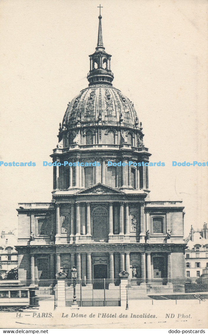 R003519 Paris Le Dome de l Hotel des Invalides ND No 14