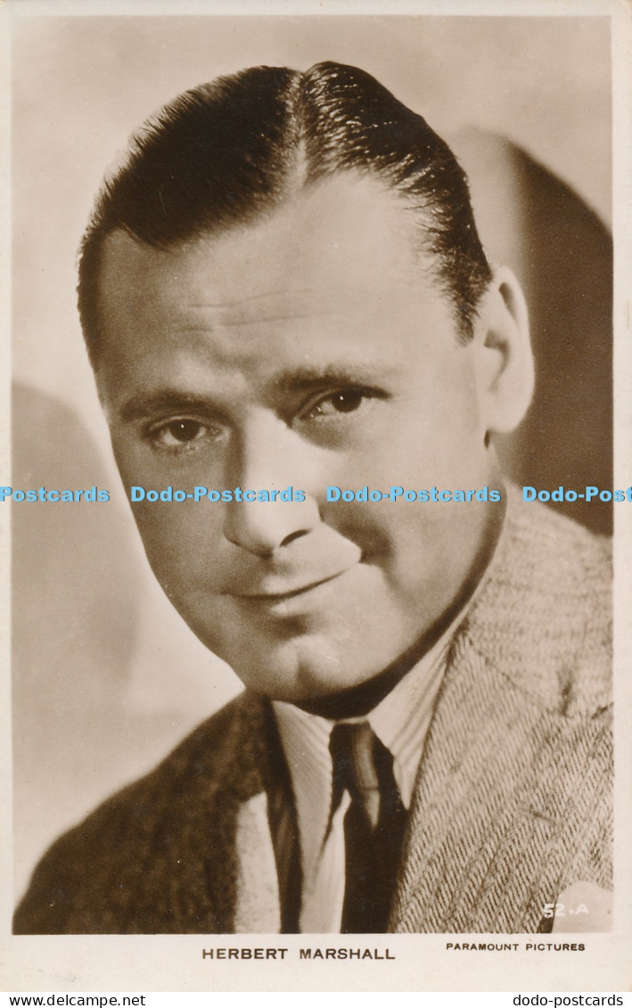 R004476 Herbert Marshall Paramount Pictures RP