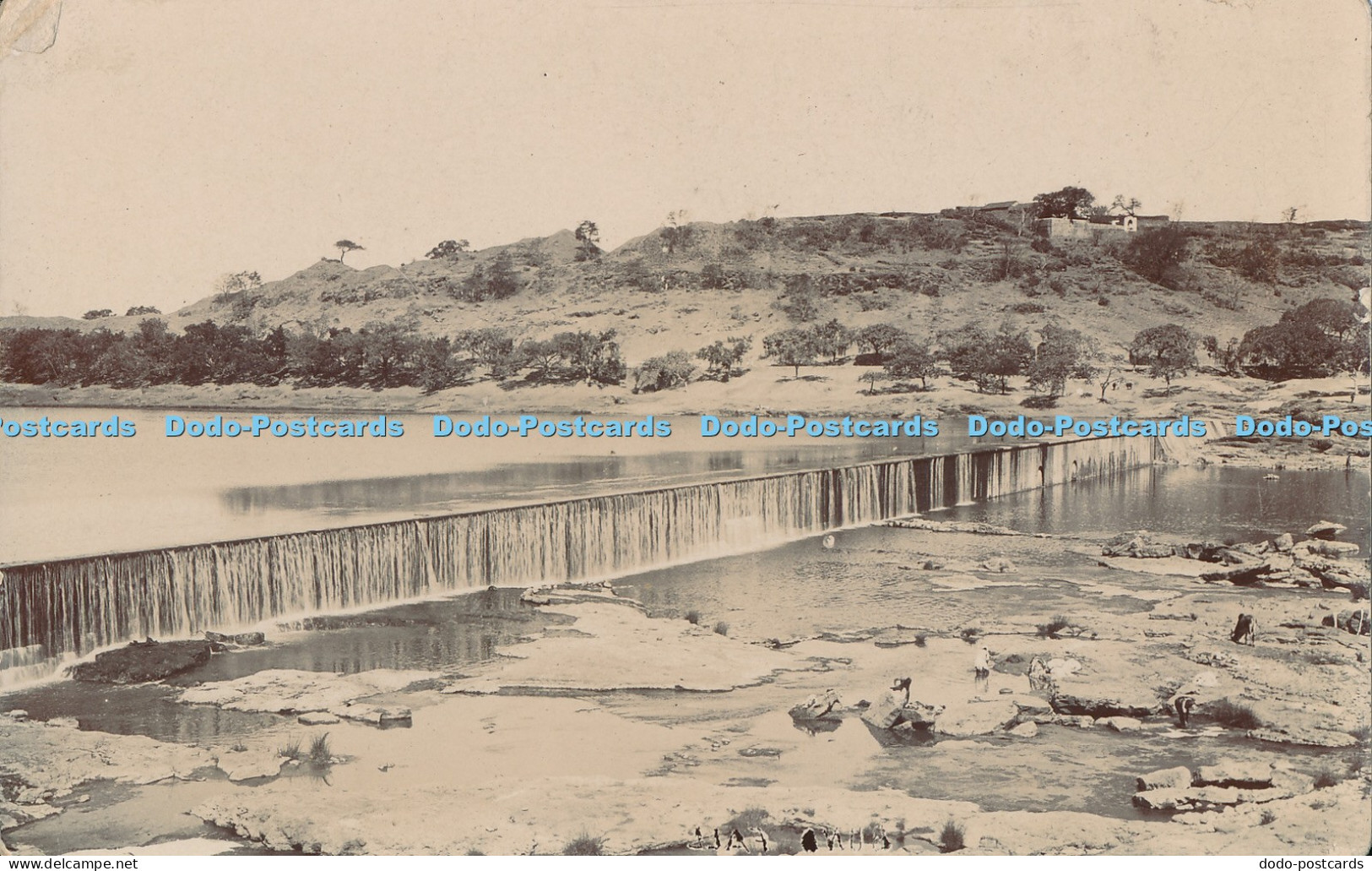 R004570 Old Postcard River and Fall