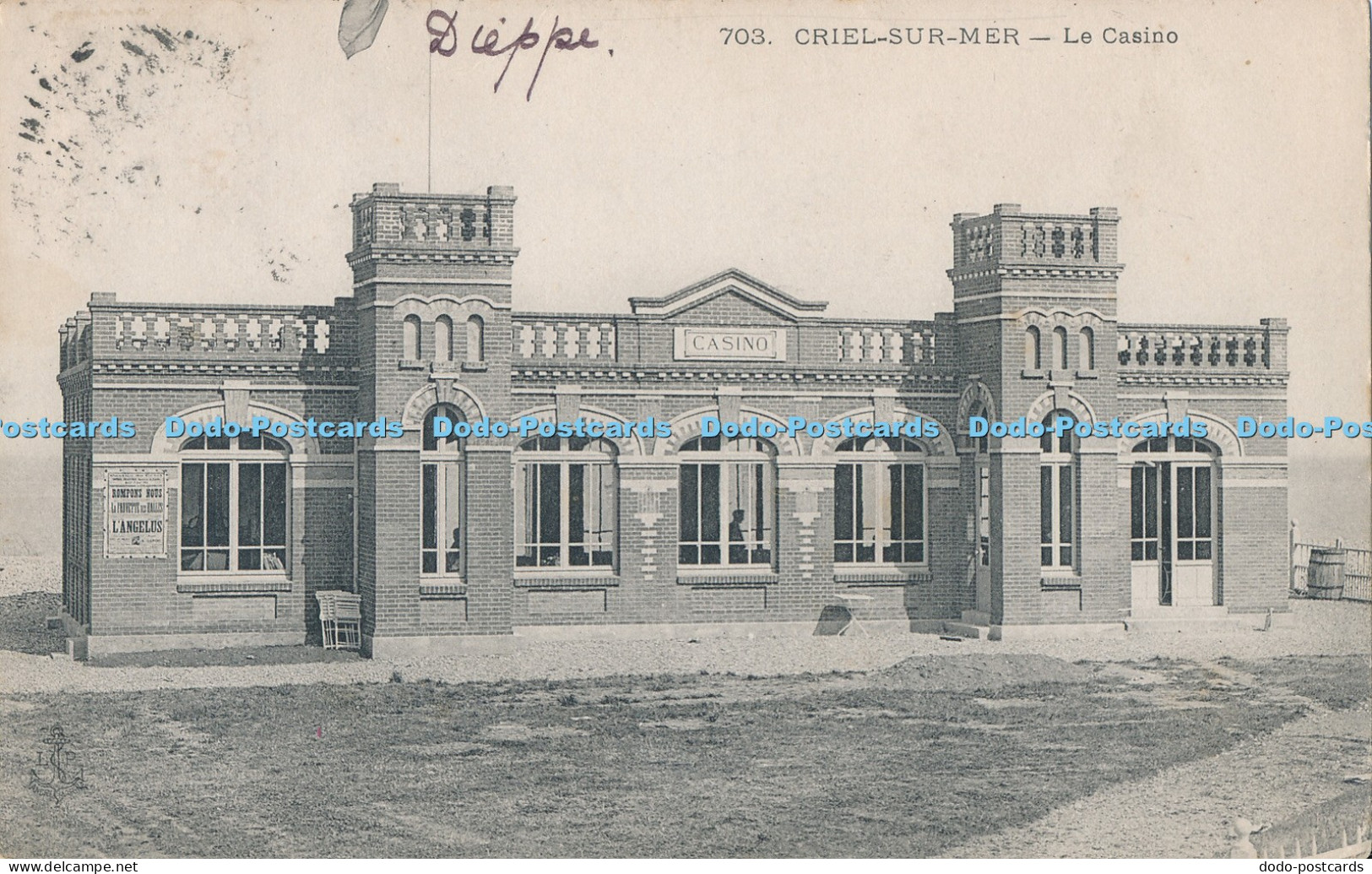 R005073 Criel sur Mer Le Casino 1907