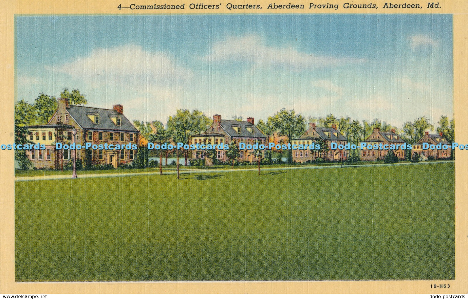 R006568 Commissioned Officers Quarters Aberdeen Proving Grounds Aberdeen Md Harr