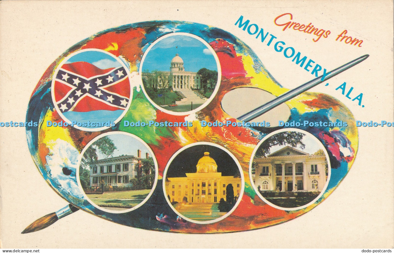 R009465 Greetings from Montgomery Ala Multi view Dexter
