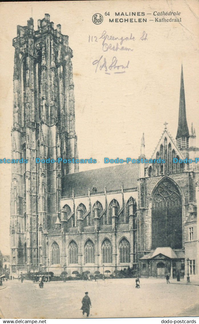 R010351 Malines. Cathedrale. 1920