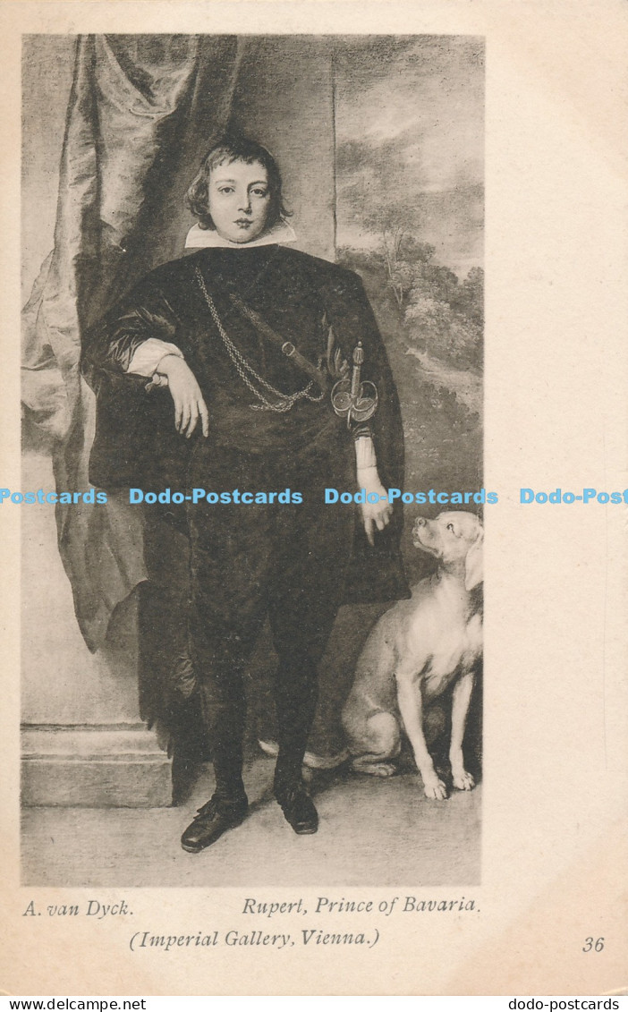 R010391 Rupert Prince of Bavaria A van Dyck J Lowy