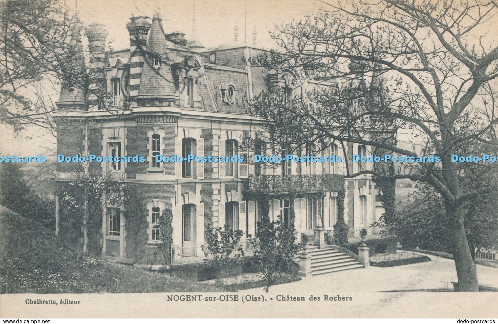 R011038 Nogent sur Oise Chateau des Rochers