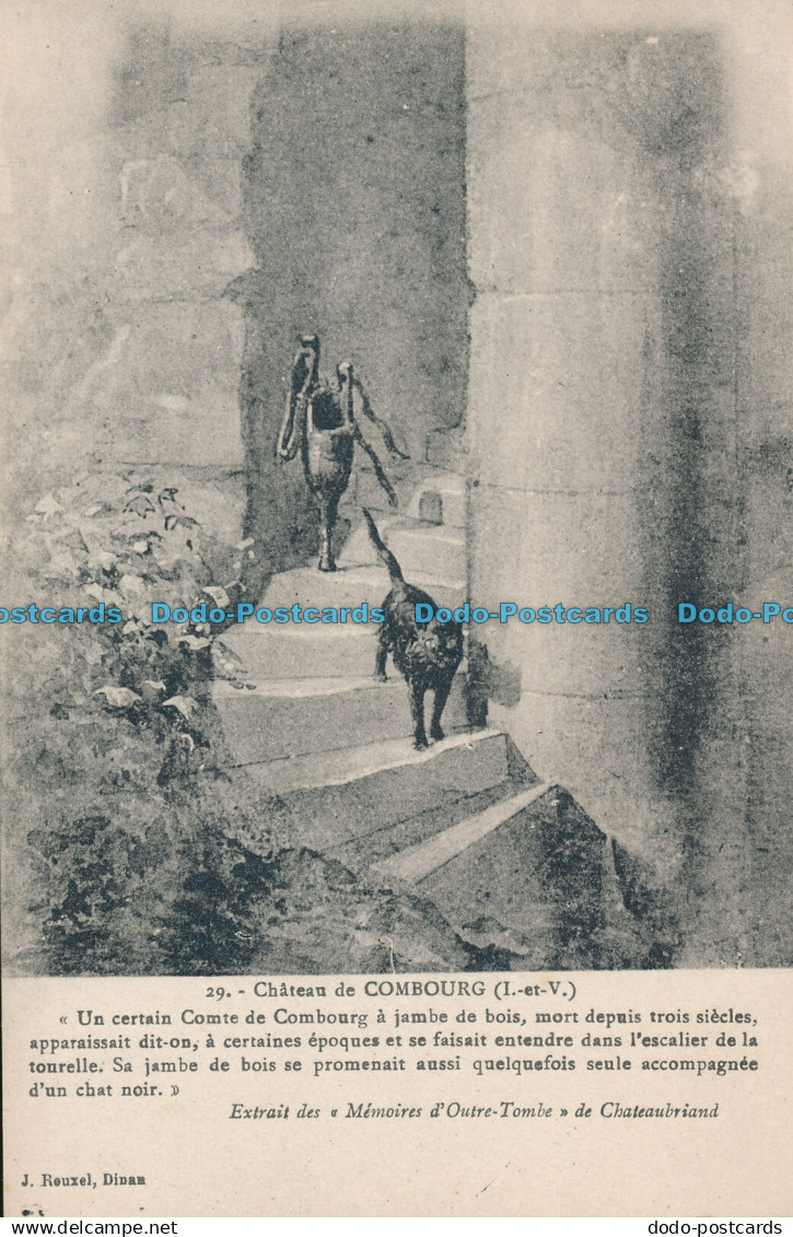 R011058 Chateau de Combourg. J. Rouxel. No 29
