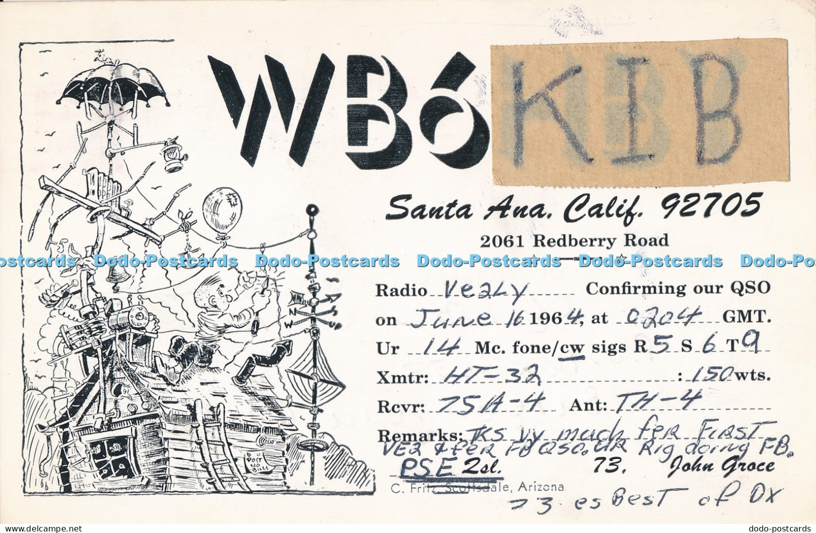 R012352 Santa Ana California 1964