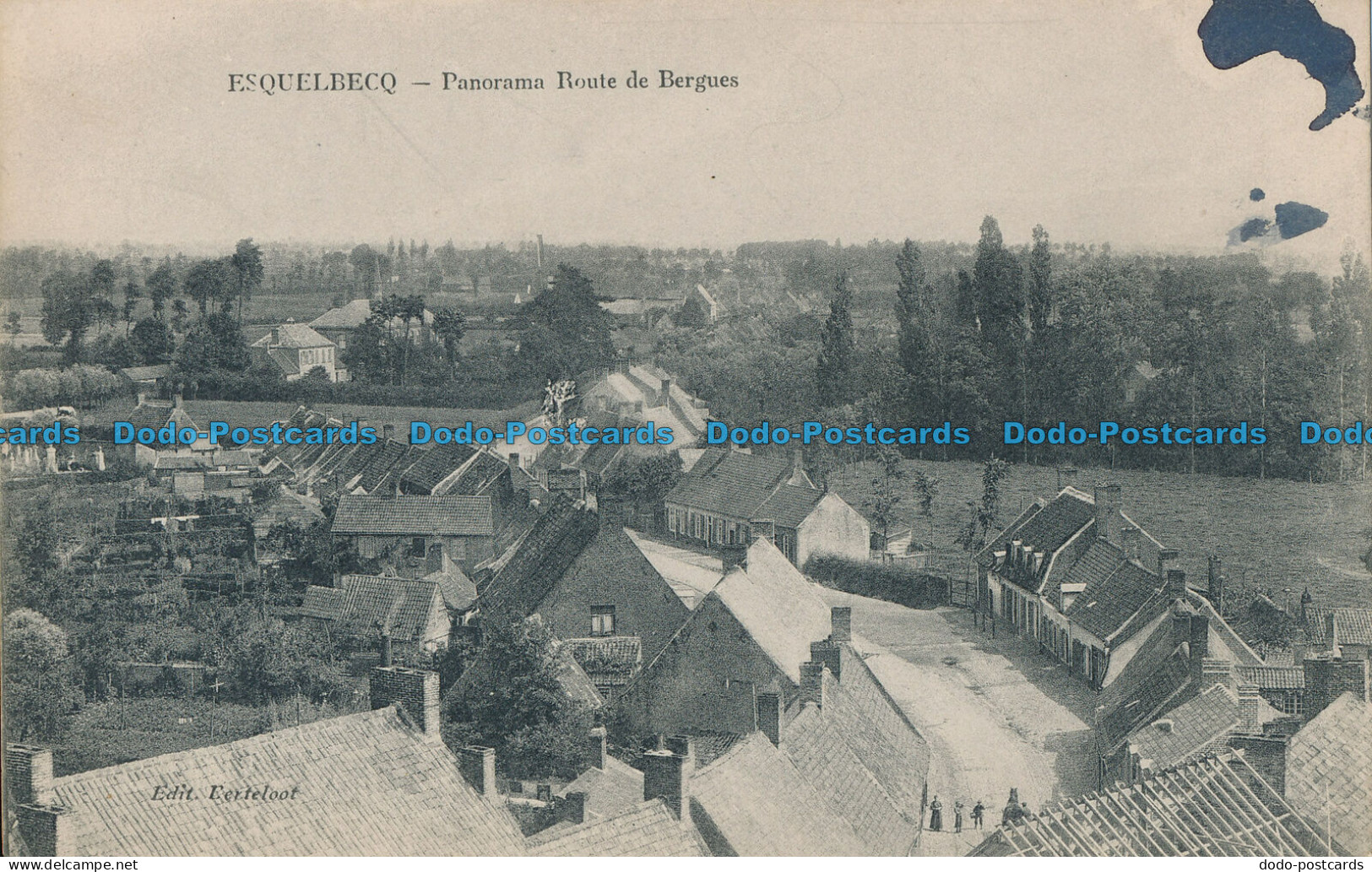 R013352 Esquelbecq. Panorama Route de Bergues