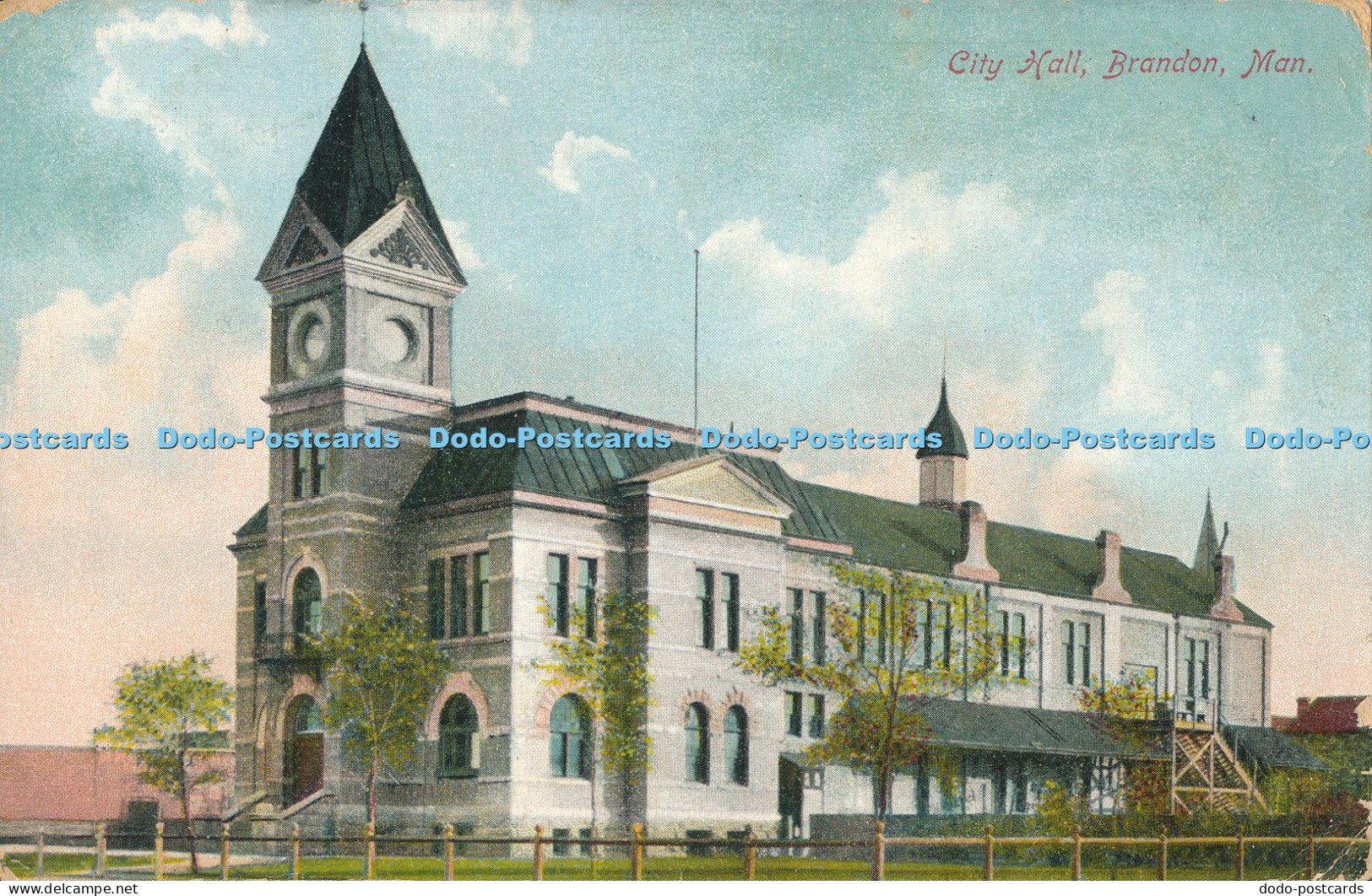 R013815 City Hall Brandon Man Stedman Bros B Hopkins