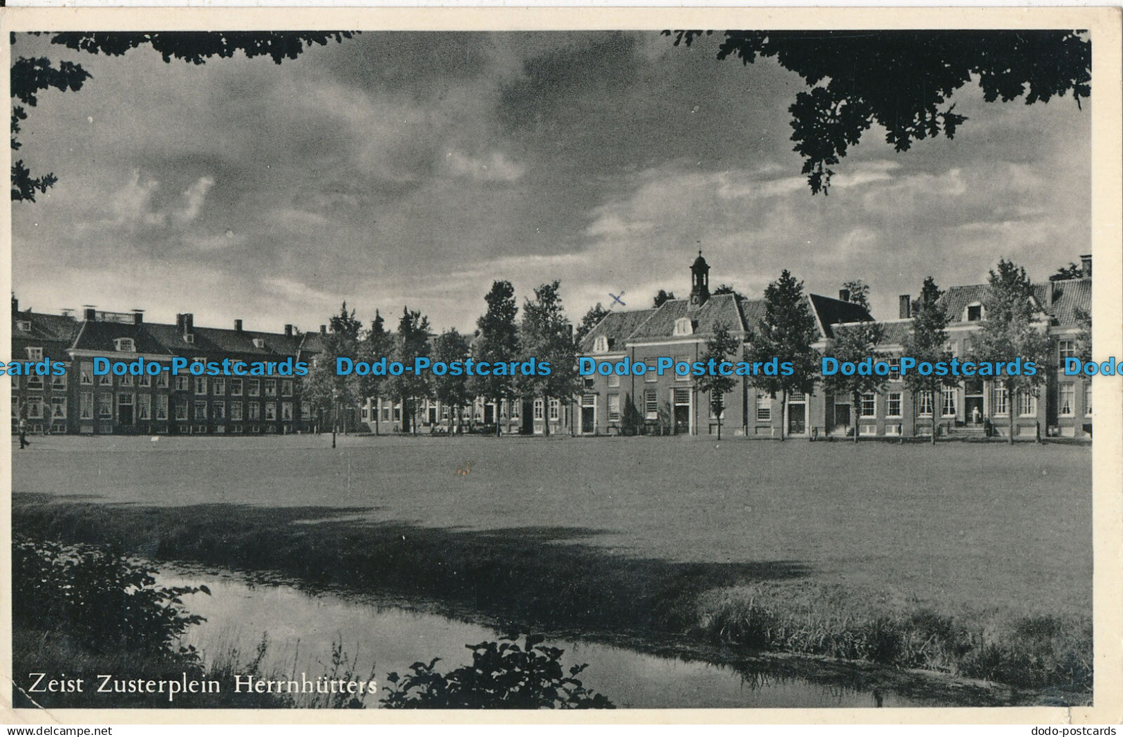 R014380 Zeist Zusterplein Herrnhutters. 1954