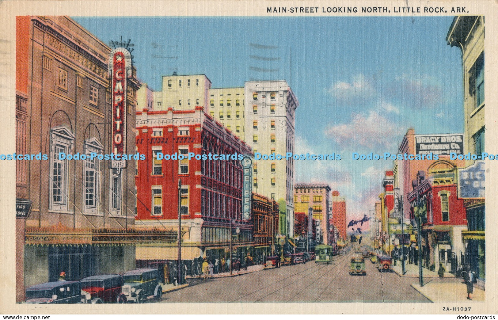 R014540 Main Street Looking North Little Rock Ark