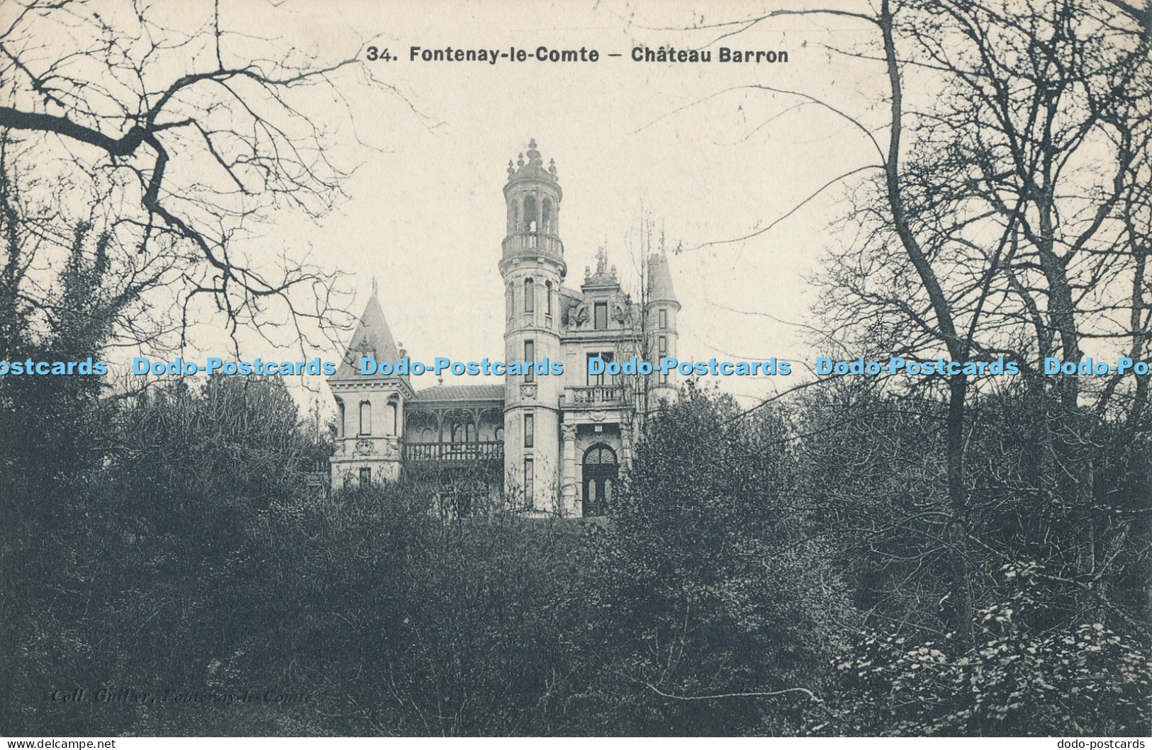 R015336 Fontenay le Comte Chateau Barron